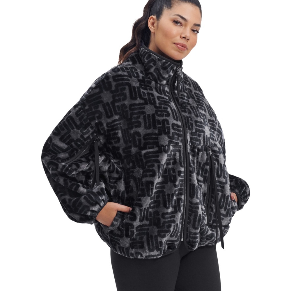 Ugg- Marlene Sherpa Jacket Monogram- NEW WITHOUT TAGS